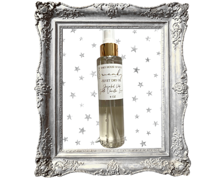 4 ounce spray bottle, clear, with label