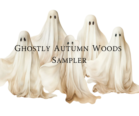 Ghostly Autumn Woods Sampler